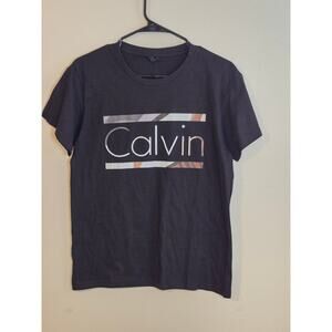 Calvin Klein Men’s Minimalist Graphic T-Shirt - Black - Size Small